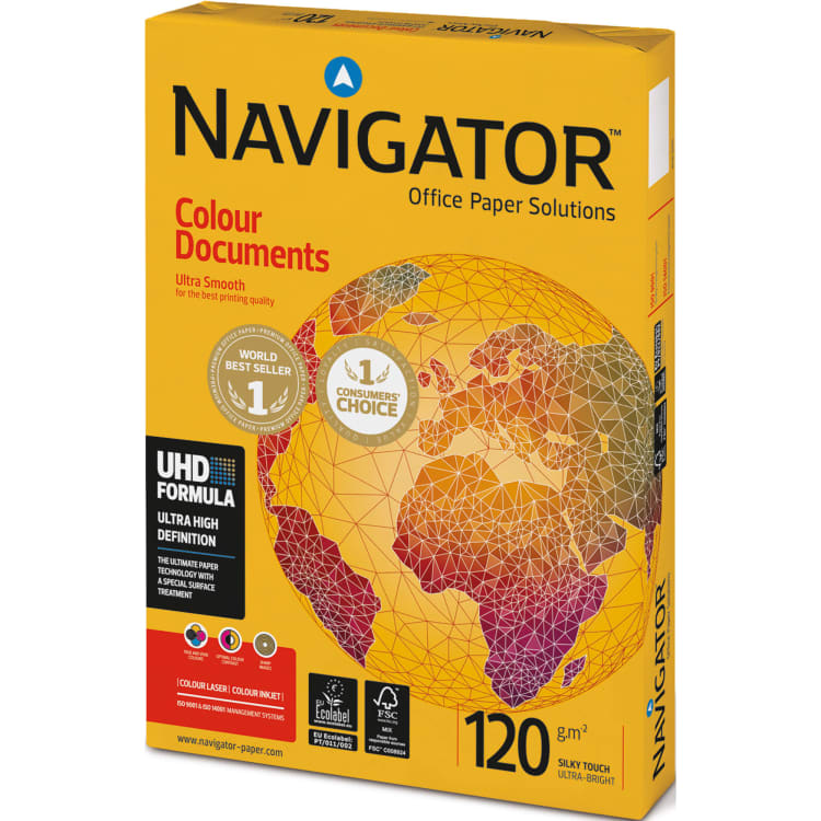 Navigator copy paper A4 120 g 250 sheets white