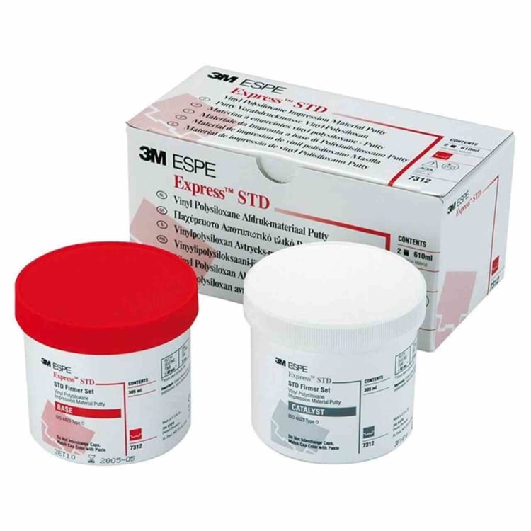 Solventum Express STD-Putty Containers Normal-setting