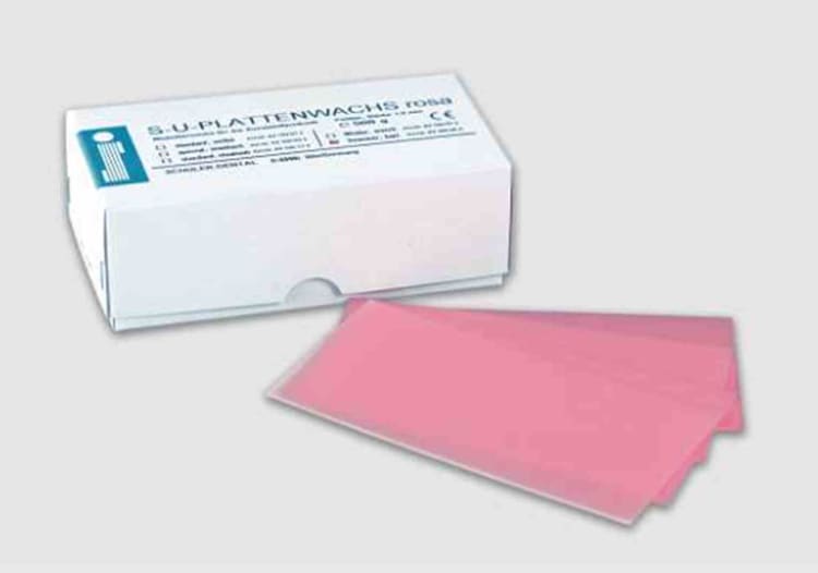 Plattenwachs rosa stand.-elast. 500g