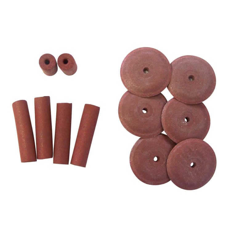 Dedeco Gummipol. Linse rot 22mm Pa
