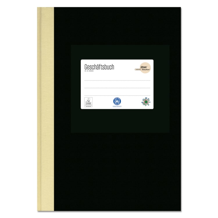 Ursus Staufen account book A4 80 g ruled 144 sheets