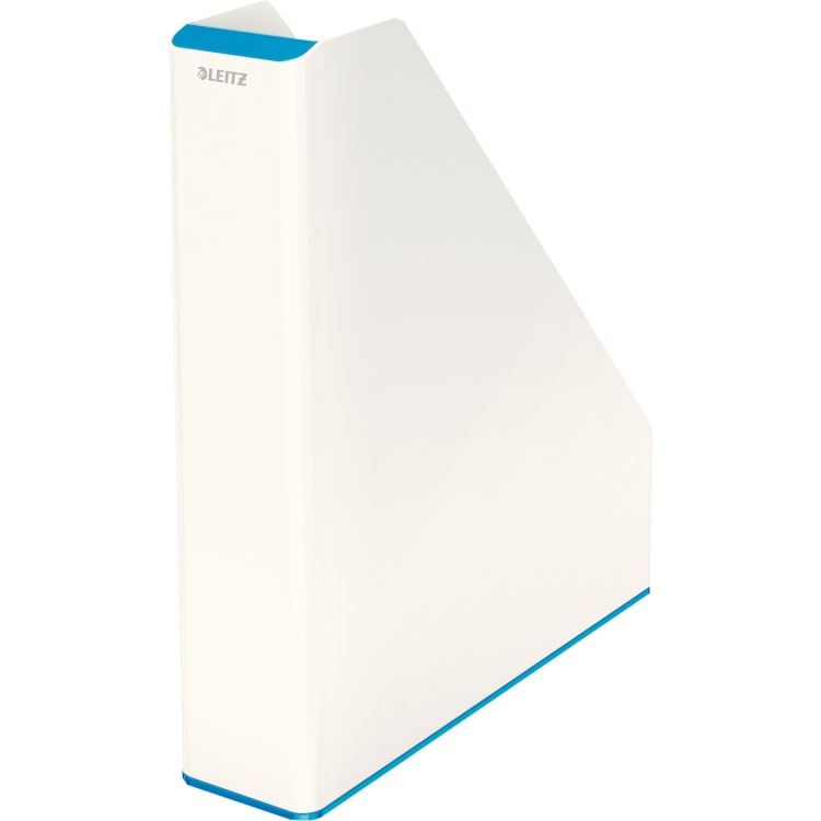 Leitz magazine file WOW A4 PS white/blue