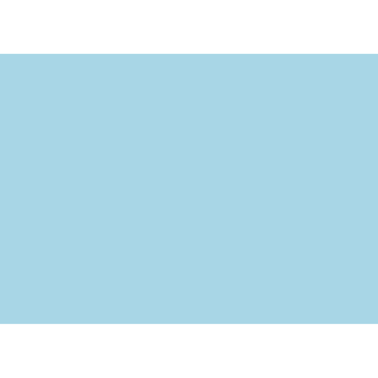 Heyda construction paper 50x70 cm 130 g 25 pieces light blue