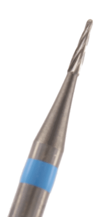 Hartmetall Fissurenbohrer kreuzverzahnt rund Verzahnung: Serpentinalverzahnt (1 Packung á 5 Stück)