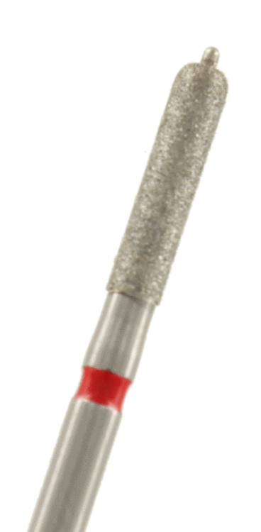 Diamant mit Führungsspitze Körnung: Rot (fein, 1 Packung á 5 Stück)