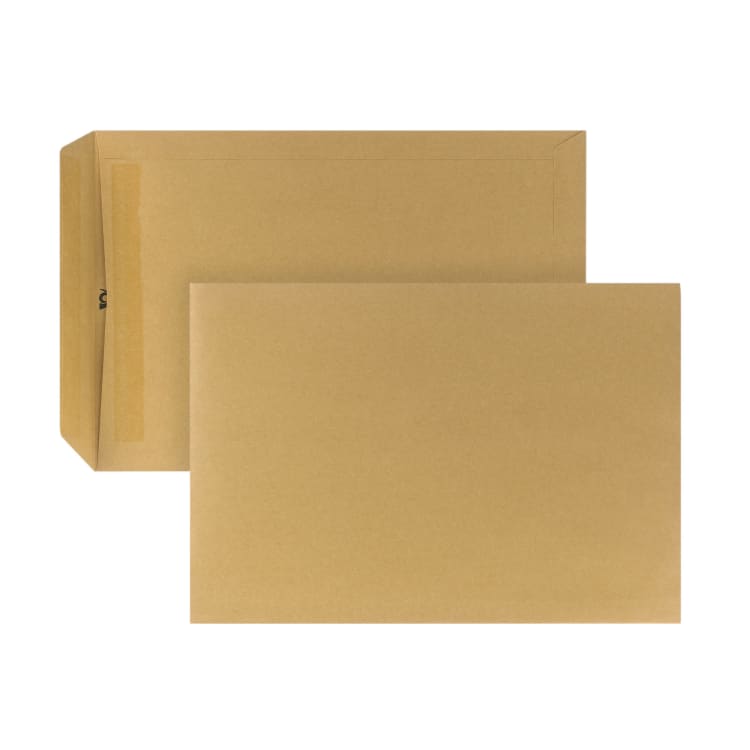 Posthorn mailing bag C4 90 g self-adhesive 250 pieces brown