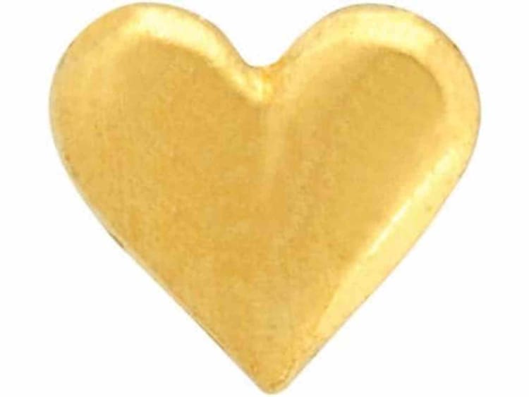 Twizzler Herz groß gold 24kt
