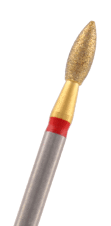 ZD-Diamant Knospe Körnung: Rot (fein, 1 Packung á 5 Stück)