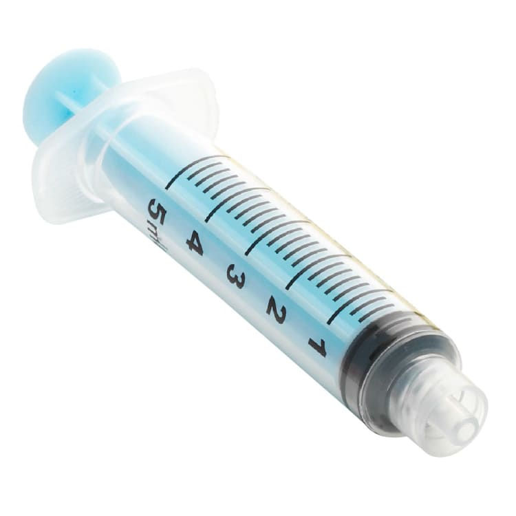 Canalpro color Syringes 5ml blau 50St