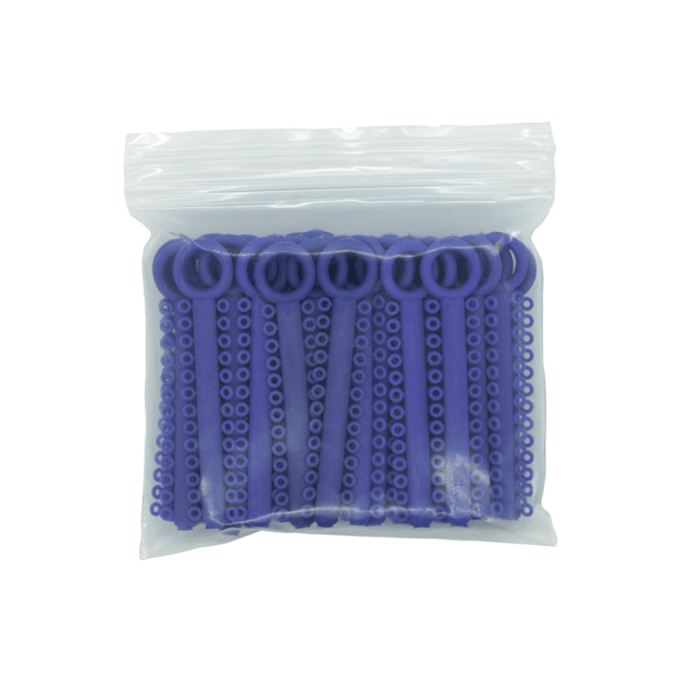 Gummiligaturen (Blau)