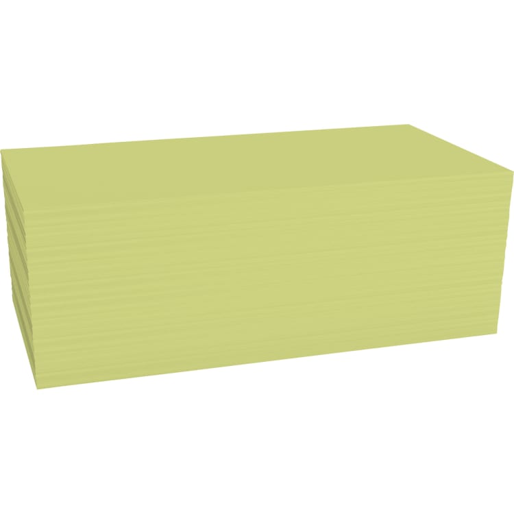 magnetoplan moderation card rectangle 200x100 500 pieces yellow