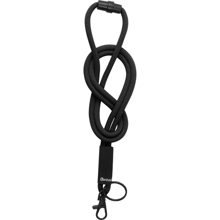 Djois lanyard 5 mm 10 pieces black
