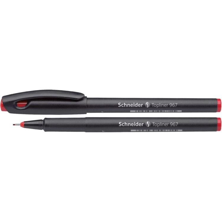 Schneider fineliner Topliner 967 0.4 mm red