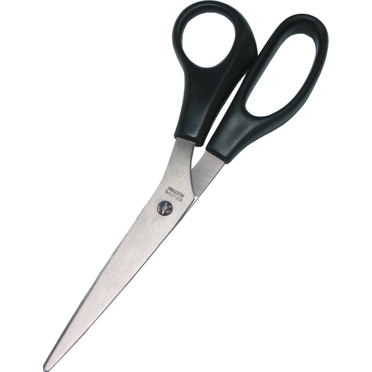Wedo scissors 21.0 cm stainless steel plastic handle black