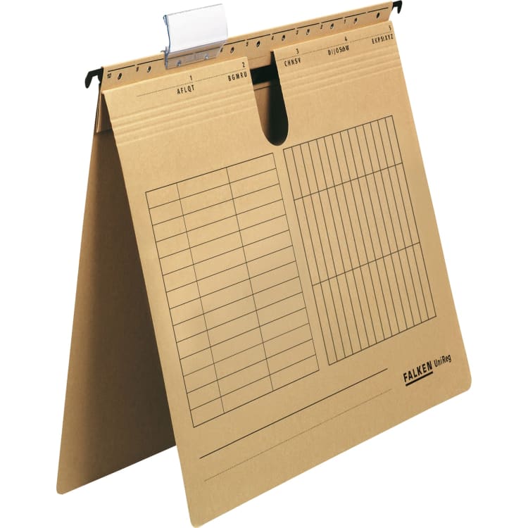 Falken suspension file A4 commercial binding brown