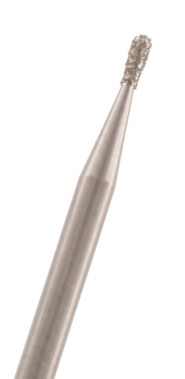 Diamant Birne Körnung: Blau (standard, 1 Packung á 5 Stück)