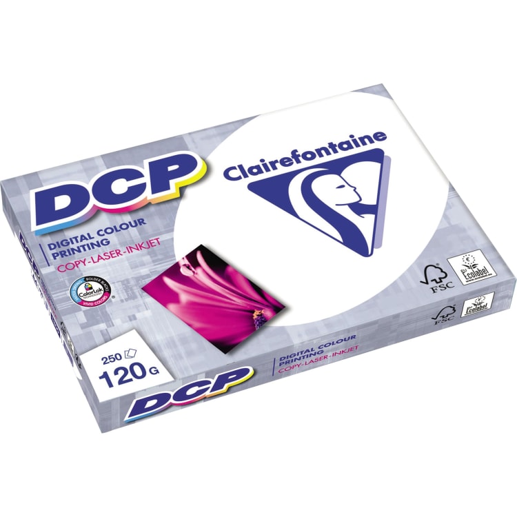 Clairefontaine copy paper DCP A4 120 g 250 sheets white