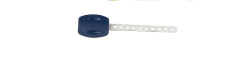 Veiligheidssluiting 10/PK, 600 g, blauw