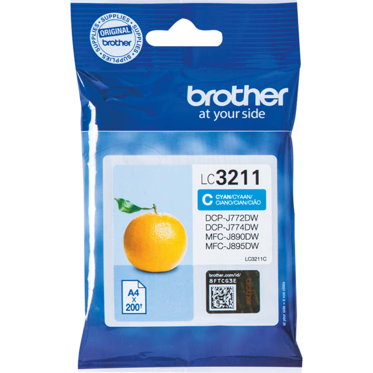 Brother ink cartridge LC3211C cyan