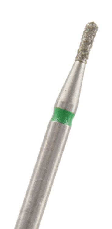 Diamant Birne Körnung: Grün (grob, 1 Packung á 5 Stück)