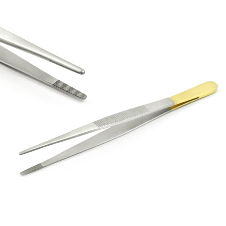 Anatomical Tweezers, TC, Length = 14.5 cm