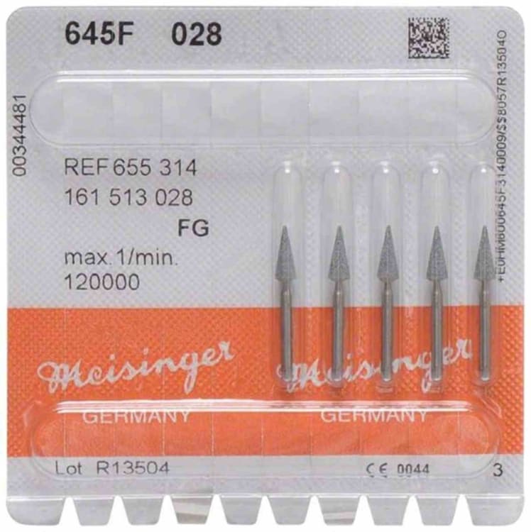 Schleifkörper grün 645F 028 FG 5St