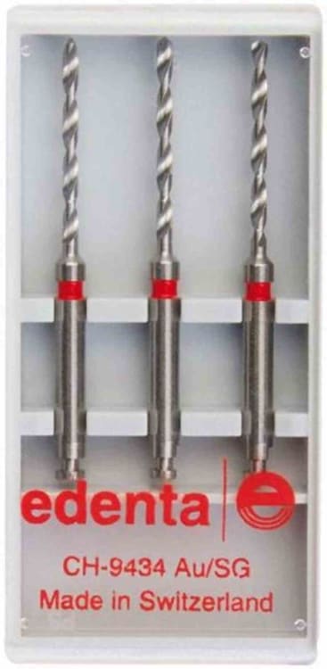 Pin-Master A Bohrer Gr.1 L rot 3St