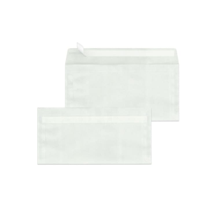 MAILmedia envelope DL peel & seal 1,000 pieces transparent
