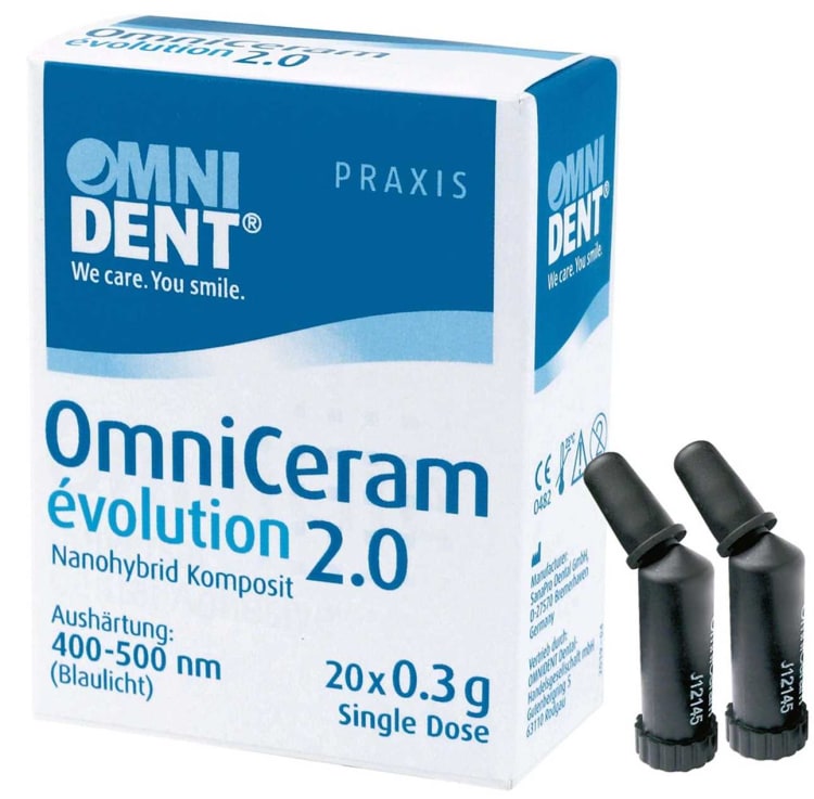 Omnident OmniCeram Evolution 2.0 Single Container Gray