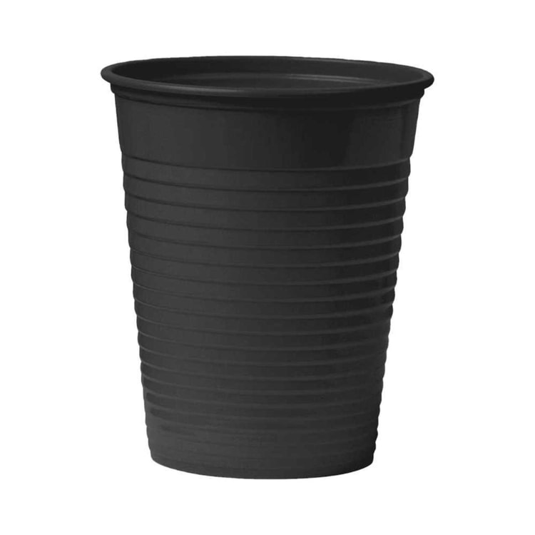 Unigloves Mouth Rinse Cups 180ml Black
