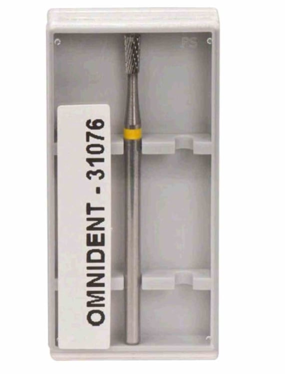 Omnident Carbide Bur HP 225 Kreuzverzahnt 023 Super Fine