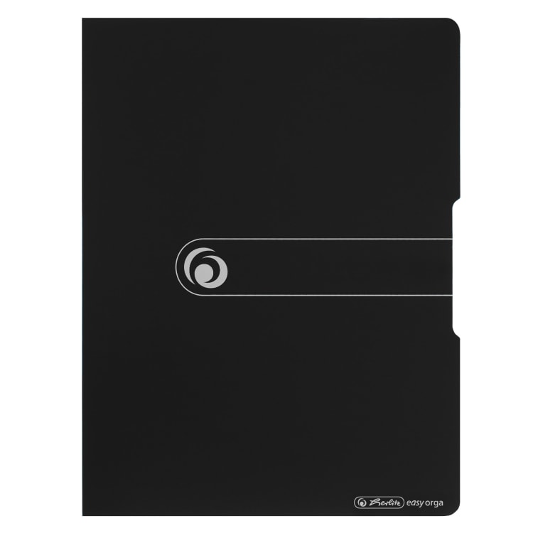 Herlitz clipboard folder A4 Polyfoam black