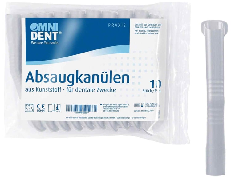 Omnident Suction Tips Gray