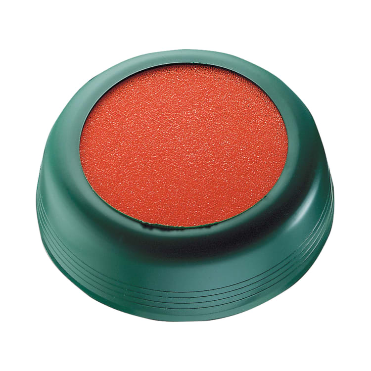 Läufer stamp moistener diameter 8.5 cm green