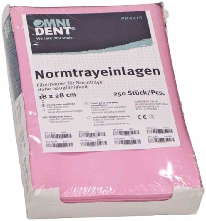 Omnident Normtrayeinlagen Pink