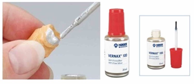 Vernax 100 Distanzlack silber Fl