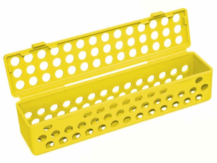 Steri-Container std. neon gelb