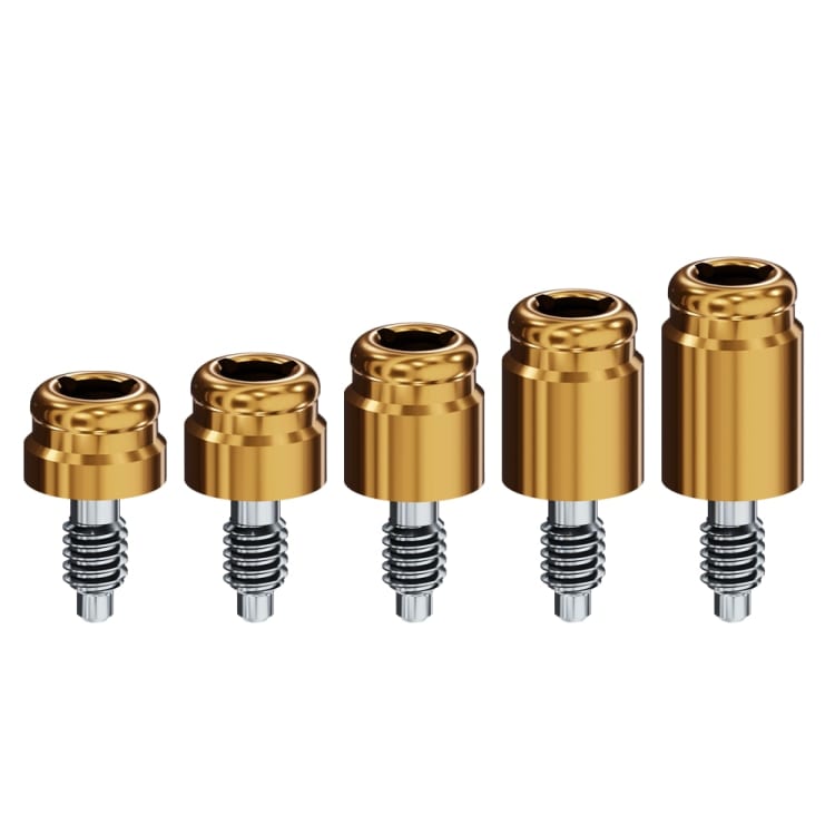 Locator Classic für Camlog / BioHorizons – External - Plattform Ø 4,2 mm – Grün (Implantat-Ø 4,0 mm) - GH 1,0 mm