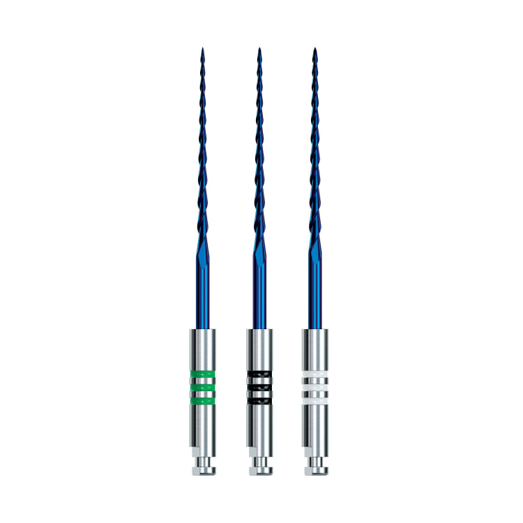 Endostar E3 Azure Big, roterende vijlen, 35/04, 40/04, 45/04, 21 mm, 3 pcs