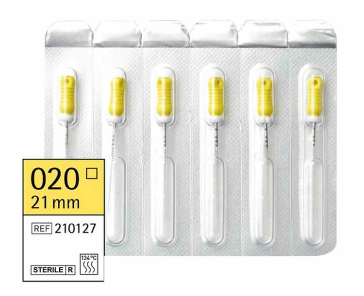 Omnident K-Files 21mm Sterile Gr. 020