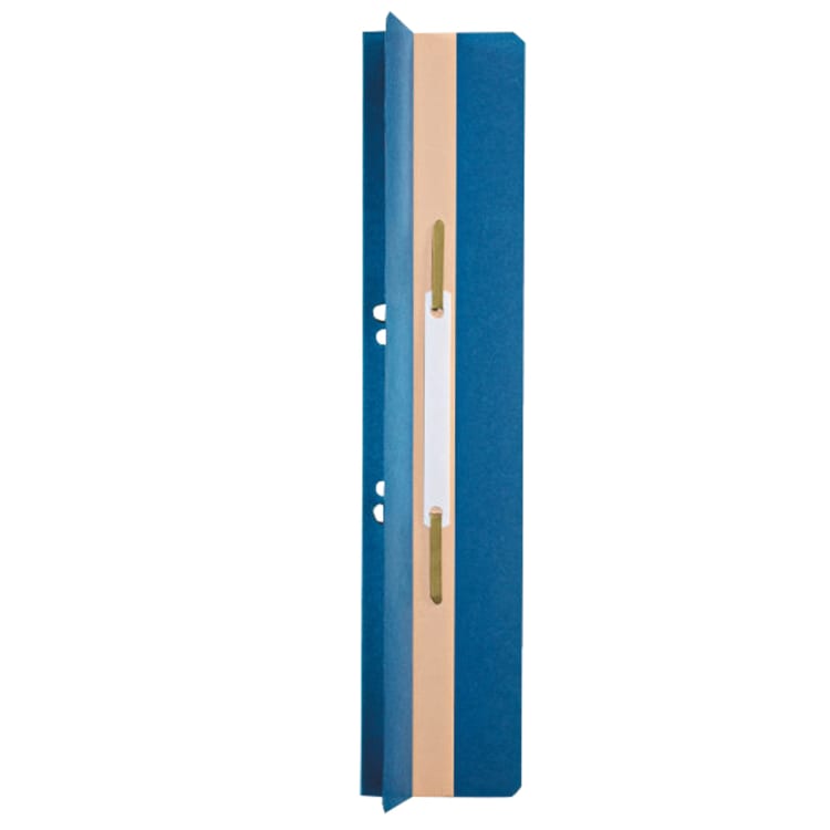 Leitz Einhänge-Heftstreifen 60x305 mm mit Falz blau