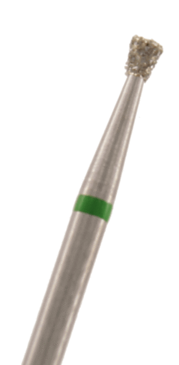 Diamant umgek. Kegel Körnung: Grün (grob, 1 Packung á 5 Stück)