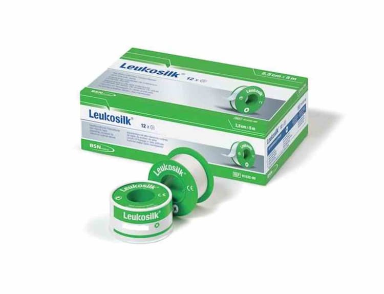 Leukosilk 2,5cmx9,2m 12St