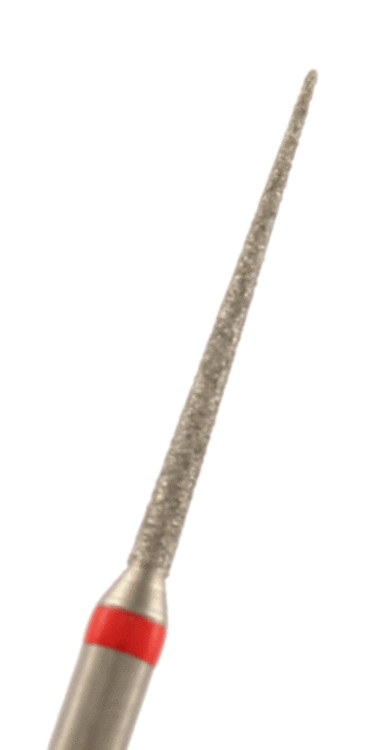 Diamant Spitze Körnung: Rot (fein, 1 Packung á 5 Stück)