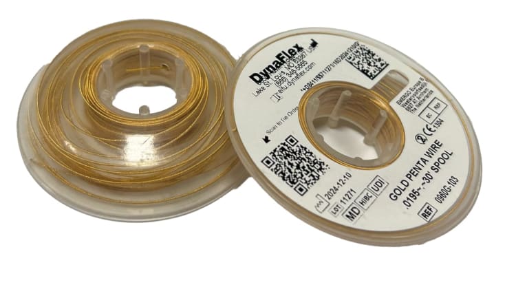 Penta-One Twist Retainer 24K verguld Coaxial 5-voudig gevlochten 30 ft. lengte spoel, .0215