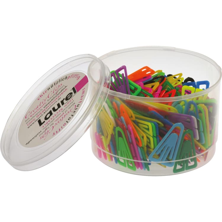 Laurel paper clip 35 mm 200 pieces assorted