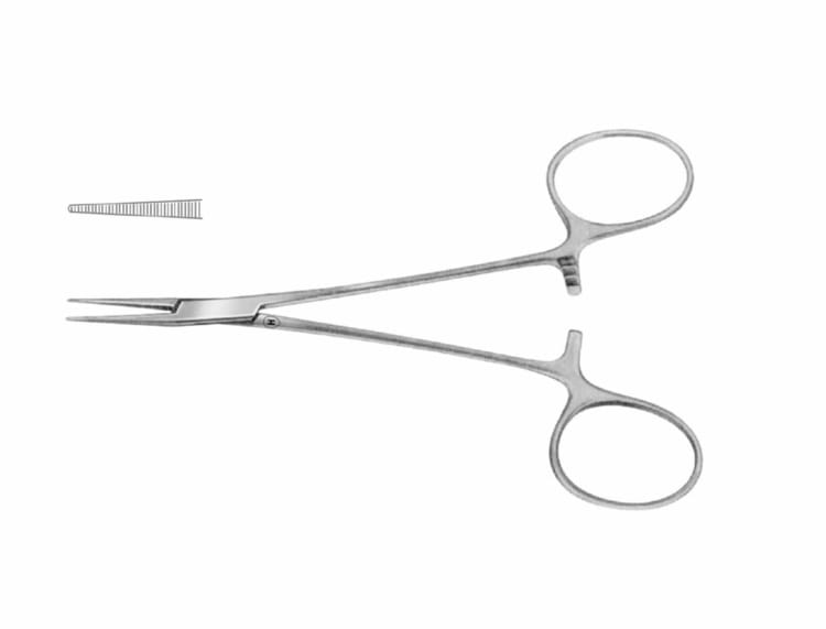 Arterienklemme 125mm gerade micro