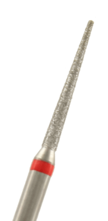 Diamant konisch Körnung: Rot (fein, 1 Packung á 5 Stück)