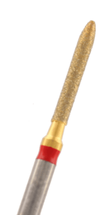 ZD-Diamant Torpedo Körnung: Rot (fein, 1 Packung á 5 Stück)