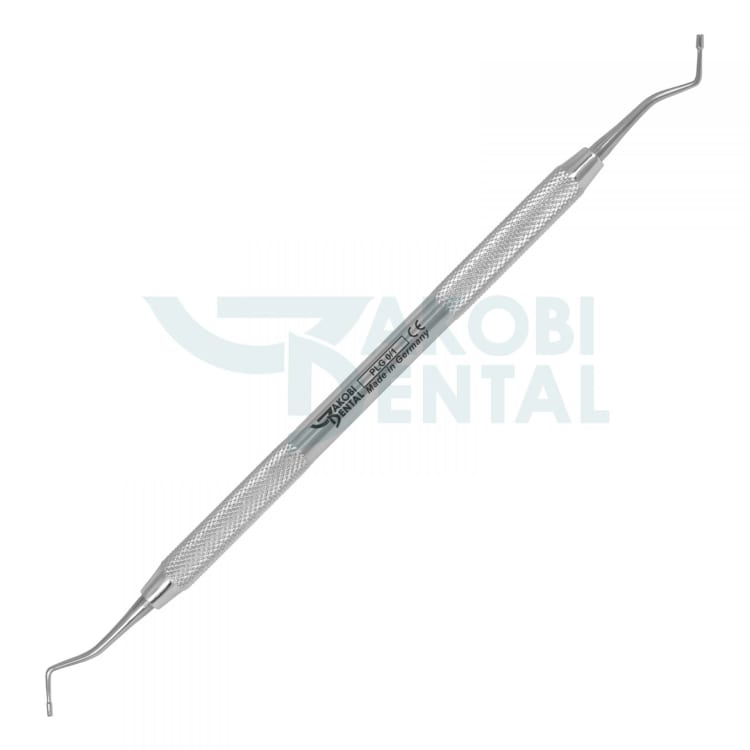 Plugger / Condenser PLG 0/1, serrated, Ø 1.0-1.4mm, handle # 41, stainless steel